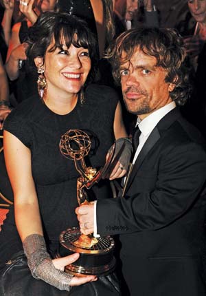 Erica Schmidt and Peter Dinklag...