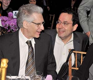 David Cronenberg parties with SPC's Michael Barker