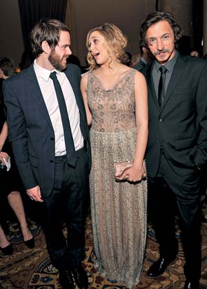 Sean Durkin, Elizabeth Olsen and John Hawkes meet at Cipriani for the 21st annual Gotham Independent Film Awards.