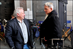 Gary Glasberg with Mark Harmon