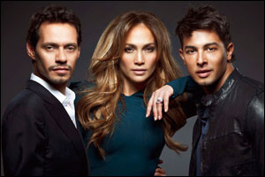 Marc Anthony, Jennifer Lopez and King