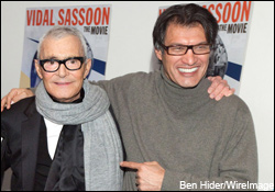 Hairdresser Vidal Sassoon and Hair Stylist Frederic Fekkai 