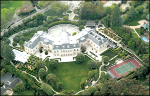 Aaron Spelling's mansion