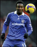 Mikel John Obi of Chelsea