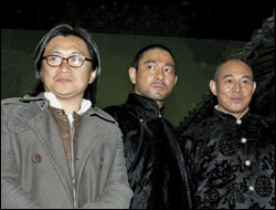 Peter Chan, Andy Lau and Jet Li