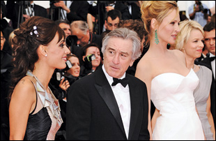 Jury members Martina Gusman, Robert De Niro, Uma Thurman and Linn Ullmann