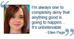 Ellen Page Oscar nom reactions