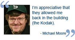 Michael Moore Oscar nom reaction