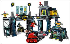 Batcave Lego set
