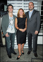 Evan Shapiro, Rachael Horovitz and Joe Hall