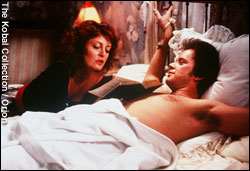 Susan Sarandon and Tim Robbins in 'Bull Durham'