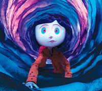 3-D film 'Coraline' has found a home on the top 10 foreign B.O. chart in recent days.
