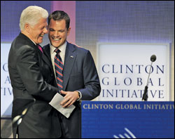 Bill Clinton, Matt Damon