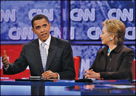 Barack Obama, Hillary Clinton