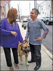 Cesar Millan and Patti LaBelle