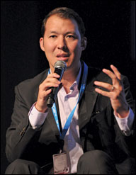 Tony Elison weighs in during a sesh examining innovations in 3D technology and tools. Panelists also looked at how the format is being used to enhance storytelling in various mediums.
