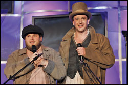 Jonah Hill and Jason Segel