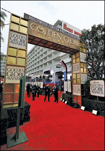 NBC will broadcast the Golden Globe Awards on Jan. 15, 2012.