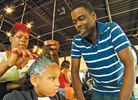 Chris Rock developed the film after one of his daughters, in tears, asked, 'Daddy, how come I don't have good hair?'