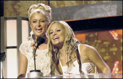 Paris Hilton and Nicole Richie