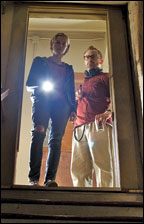 Sara Paxton and Pat Healy in "The Innkeepers." 