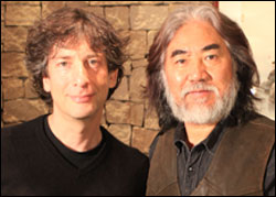 Neil Gaiman and Zhang Jizhong