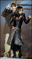 Justin Timberlake and Janet Jackson