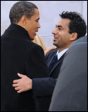 President Obama and Kal Penn