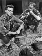 Gary Sinise and John Malkovich starred in Steppenwolf's 1981 'Of Mice and Men.'