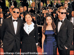 Cannes red carpet