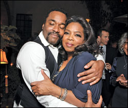 Lee Daniels and Oprah Winfrey