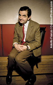 'Mr. Bean is very simple humor, extremely broad and extremely accessible,' Rowan Atkinson says. 'It's the inner child within the adult who identifies with him and the dichotomy of responsibilities.'
