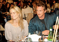 Robin Wright Penn and Sean Penn