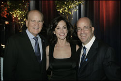 Bob Wright, Lilly Tartikoff and Jeff Zucker