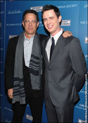 Tom and Colin Hanks