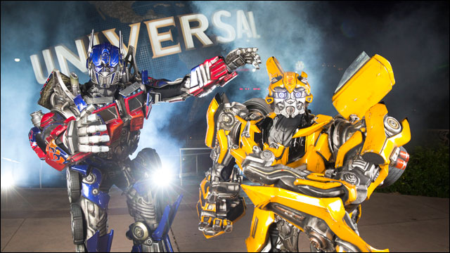 Transformers 3d universal clearance studios