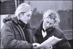 Elaine Wickham and Jan Dunn