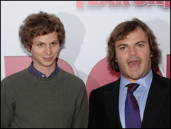 Michael Cera and Jack Black