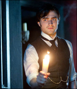 woman in black