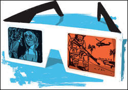 3-D glasses
