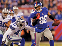 The de facto playoff game between the New York Giants and Dallas Cowboys on Sunday scored big for NBC.