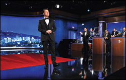 Jimmy Kimmel, host of “Jimmy Kimmel Live” on ABC, seems to be the logical choice for the tricky job of Oscar host.
