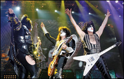 Kiss has long depended on tours along with multimedia licensing and record sales to keep its brand in the public eye. 