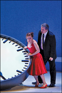 Natalie Dessay as Violetta and Matthew Polenzani as Alfredo in Verdi's "La Traviata." 