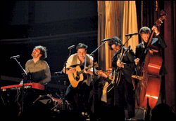 Mumford & Sons at the 2011 Grammy Awards