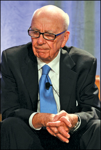 News Corp. CEO Rupert Murdoch has reportedly become more grumpy.