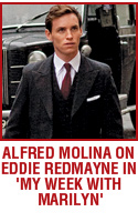 Alfred MoEddie Redmayne in 'My Week With Marilyn'