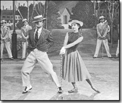 Gene Kelly and Leslie Caron