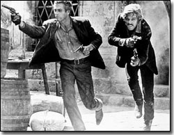 Paul Newman and Robert Redford