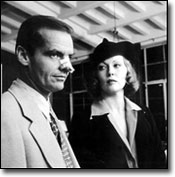 Jack Nicholson and Faye Dunaway
